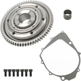 ONE WAY STARTER CLUTCH BEARING GEAR KIT YAMAHA 87-12 RAPTOR WARRIOR YFM ...