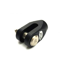 BRAKE CLEVIS REAR BLACK YZ, FIR ASRBC-05, CNC ALLOY