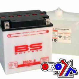 BATTERY YB30L-B 12V 30Ah. BS, BS WITH ACID PACK BB30L-B, 310552, BS-BB30L-B