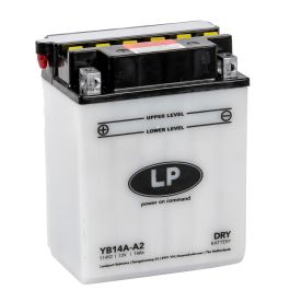 BATTERY YB14-A2 12V 14Ah. DRY, LANDPORT 51412 MB YB14-A2, NO ACID WITH ...