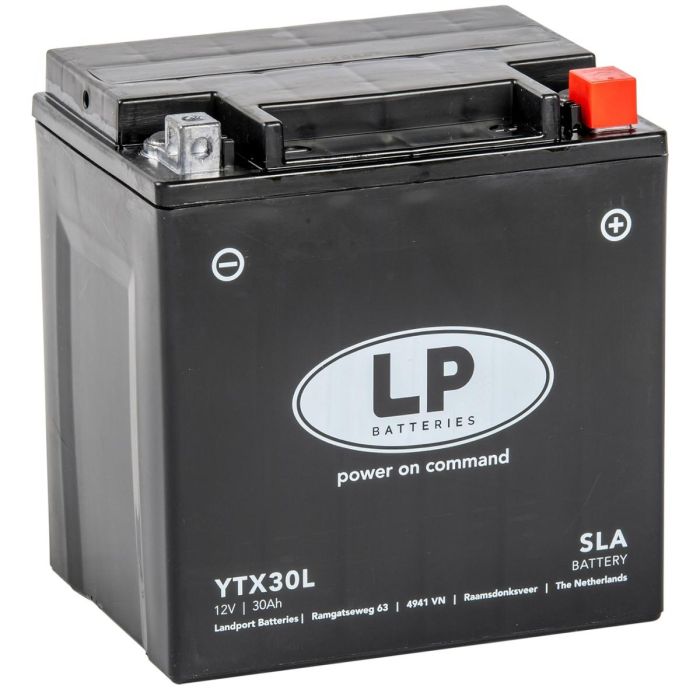 Battery Ltx30l 12v Sealed Landport Harley Davidson Mb Ytx30l Ms Ltx30l 3322