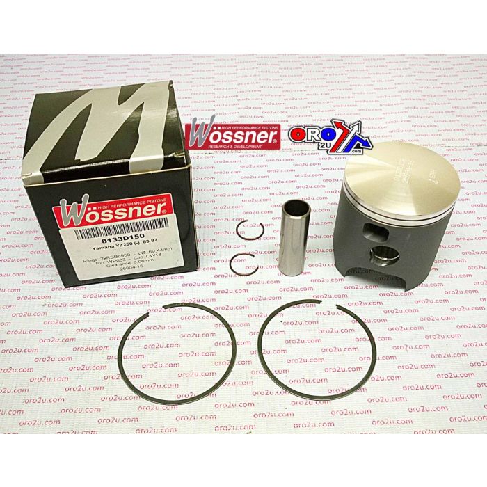 PISTON KIT 8387 YZ250 68.50, WOSSNER 8133D050 YAMAHA MX ORO2U