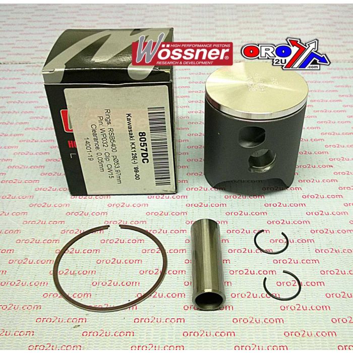 PISTON KIT 98-00 KX125 54.00 C, NAMURA NX-20000-C