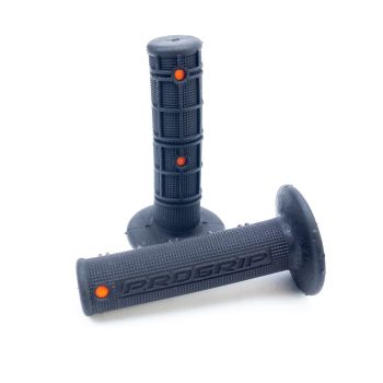 GEL PRO GRIP BLACK/ORANGE DOT, 22/25mm