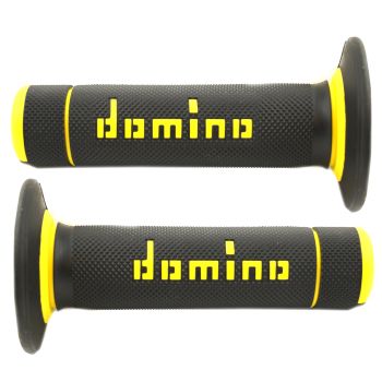 GRIPS DOMINO X BLACK/YELLOW, A02041C4740A7-1 Dual Compound, Domino Dually