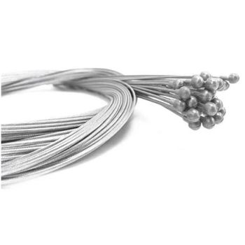 10PC 1.5mm WIRE 1700mm LONG CABLE WITH 6mm HEAD PEAR NIPPLE UNIVERSAL