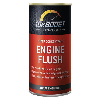 10K BOOST ENGINE FLUSH 375ml - FREE UP STICKY VALVES LIFTERS AND RINGS 1436