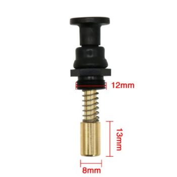 CHOKE PLUNGER BLACK 13mm Long Bottom End Valve