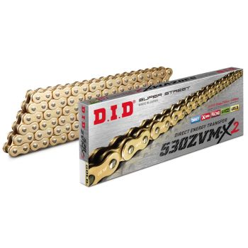 DID 530ZVM-X GOLD CHAIN 104L ZJ, DID530ZVMXGG104