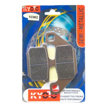 BRAKE PADS DISC SEMI-METAL, KYOTO S1002 (FA85)