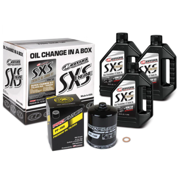 MAXIMA 10W50 POLARIS SXS UTV OIL CHANGE SERVICE KIT 90-219013