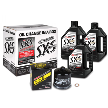 MAXIMA 10W50 POLARIS SXS UTV OIL CHANGE SERVICE KIT 90-219013-TXP