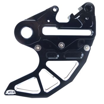 KTM HUSQ REAR DISC GUARD -16, FIR ASRDG-03, BLACK, W/CALIPER MOUNT, 79613975044