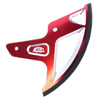 HONDA CRF REAR DISC GUARD, FIR ASRDG-07, RED