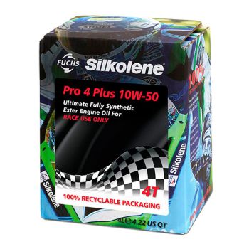 4LT PRO-4+ 10/50wt SILKOLENE CUBE, RACE 602013729, BOX = 4