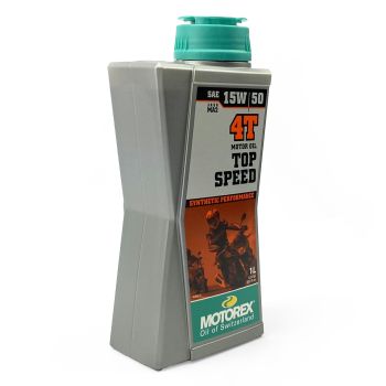 1LT TOP SPEED 4T 15/50W, MOTOREX 7300036 OIL, BOX = 10