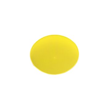 OVAL PLATE YELLOW EACH