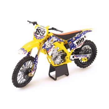 MODEL DIE CAST NITRO CIRCUS DIRT BIKE, TRAVIS PASTRANA, SCALE 1:12, NEWRAY 57993, MX