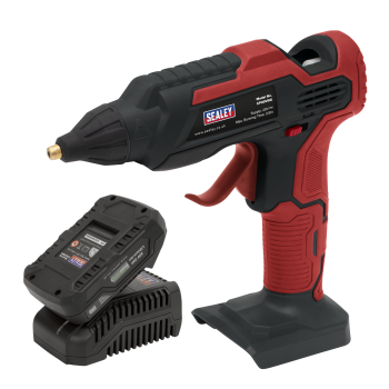 20V GLUE GUN KIT, LITHIUM BATTERY, CORDLESS