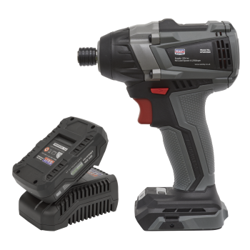 20V 1/4" HEX IMPACT DRIVER KIT, LITHIUM BATTERY, BRUSHLESS