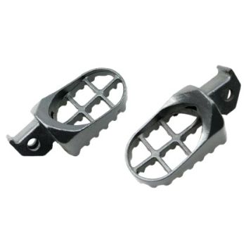 FOOT PEGS STEEL GREY 2003-2006 SUZUKI RM85 DR-Z125