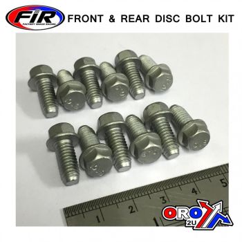 BOLT DISC KTM FRONT + REAR 12pcs,  0015060120 59009062013