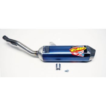 08-21 KLX 140 TITANIUM FACT 4.1, FMF 042383, ANODIZED TIT MUFFLER