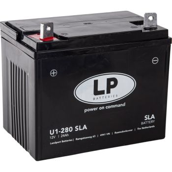 BATTERY U1-280 SLA SEALED, 12V 24Ah. LB U1-280 SLA