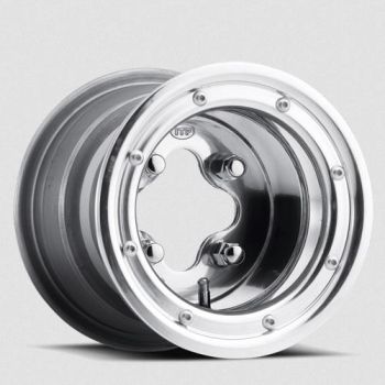 ITP ALLOY RIM 10x5, 4/156, 3+2, A-6 TRAC LOCK SERIES, POLISHED WHEEL, 1028616403, BEAD LOCK