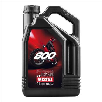 800 2T FL OFF ROAD 4 Litre, MOTUL 450060, BOX=4, Motorcycle, 100% SYNTHETIC