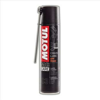 C3 CHAIN LUBE OFF ROAD 400ml, MOTUL 450132, BOX=12, Specialities, Maintenance