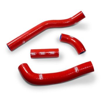 SAMCO HOSE KIT HONDA, 4 PIECE KIT, RED, HON-124 RD