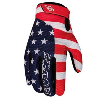 GLOVE MX SWAPS USA - X-Small, GAN095BRBXS