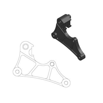 BRACKET 320 ADAPTER RACING, MOTO-MASTER 211066 KAWASAKI