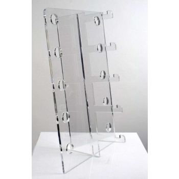 5 Tier Acrylic Sunglasses Countertop Display Stand 