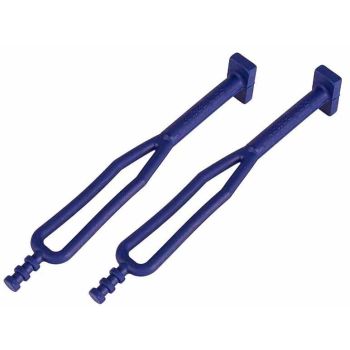 RUBBER STRAP KIT/2 BLUE 50303018000, SIDE-STAND KICK-STAND STRAP