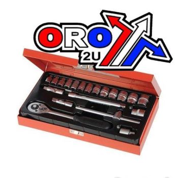 SOCKET SET 20pce. 3/8"