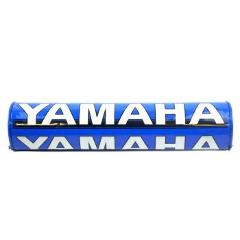 X-BAR PAD SHINY YAMAHA, BLUE / WHITE LOGO