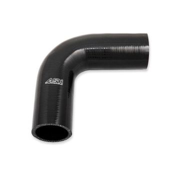 SILICONE HOSE 16MM 90 BEND, BLACK, UNIVERSAL AIR, WATER, INTAKE