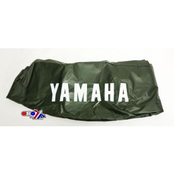 UNIVERSAL ATV COVER WEATHER PROTECTOR - YAMAHA LOGO, VEHICLE QUAD BIKE BUGGY SHIELD STORAGE COVER SHEET, UNIVERSAL FITMENT