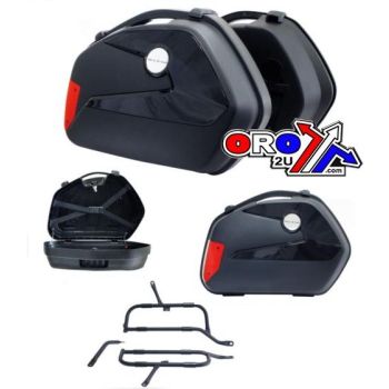 PAIR PANNIER PLASTIC BOX 22L