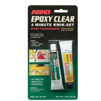 EPOXY CLEAR 4 MIN. 28.4gr ABRO EC-520