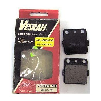 BRAKE PADS VESRAH VD127, 1001270