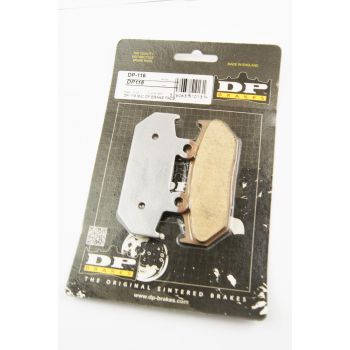 BRAKE PADS SINTERED DP BRAKES, DP116Premium 41-116.H.DP, 39-124/2