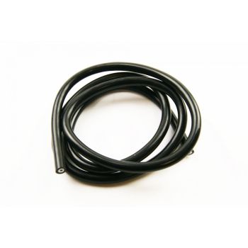 HIGH TENSION SPARK PLUG HT LEAD 7mm OD BLACK 1 METRE