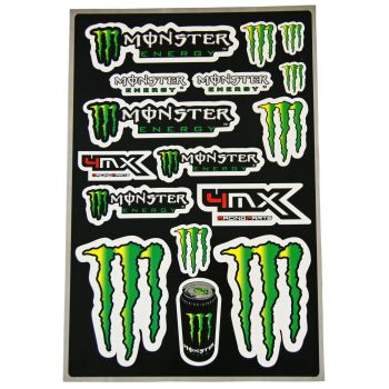 STICKER SHEET MONSTER 30x45cm GPA5989C