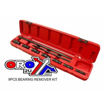 BEARING REMOVER SET 9 PCS., TOOLHEAD MC-12737