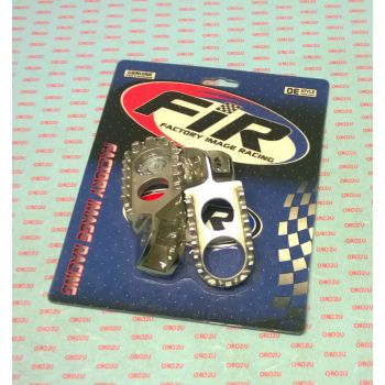 FOOT PEGS STAINLESS STEEL CR, HONDA 88-94 CR125/250/500,  60-209.SS