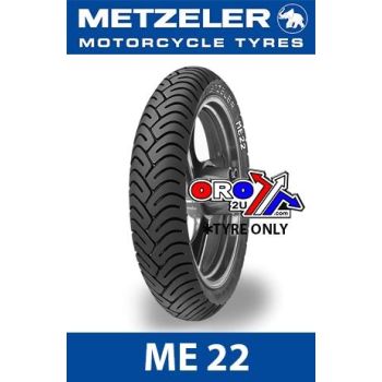 3.00 - 18 52P REF TL UNV ME 22, METZELER 3609800 TYRE, ROAD, MC