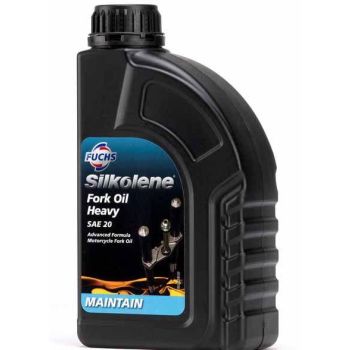 1LT 20wt FORK OIL HEAVY DUTY, SILKOLENE 600968847, BOX = 10